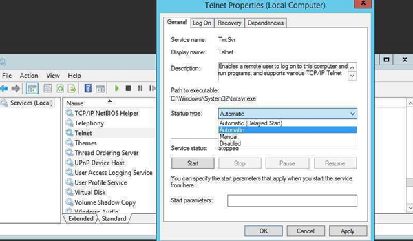 Cài đặt Telnet lên Windows Server không hề khó