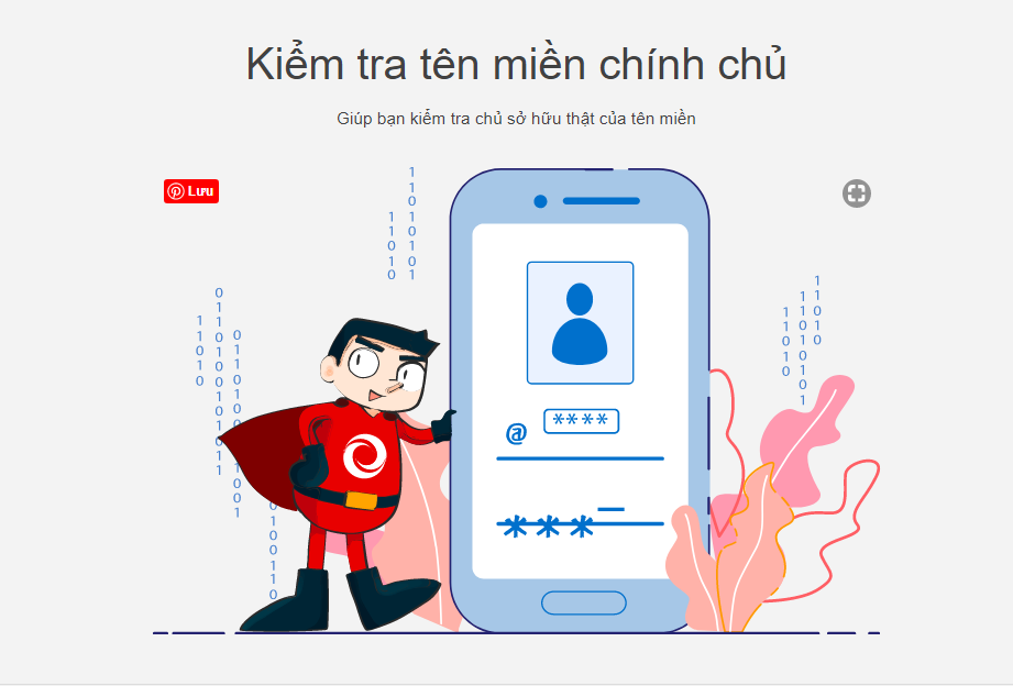 Kiểm tra tên miền chính chủ