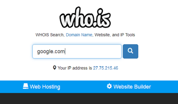 Whois là gì? Giao diện tra cứu thông tin tên miền