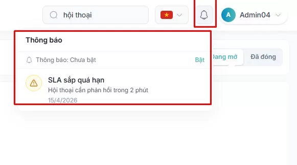 Chuông thông báo